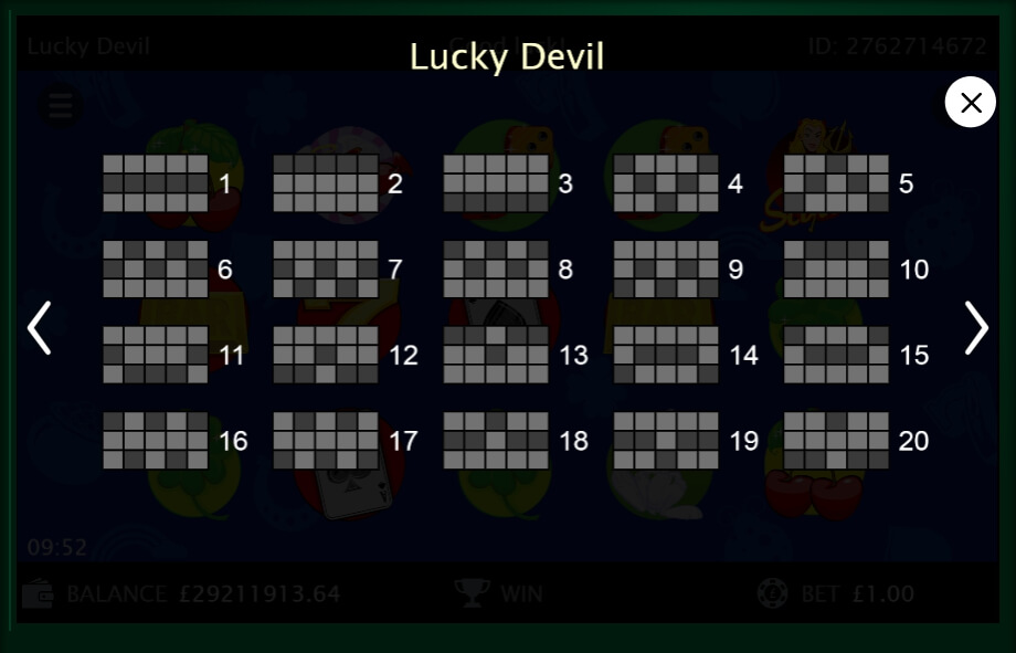 lucky devil slot machine detail image 1