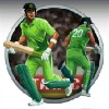 team in green - cricket star