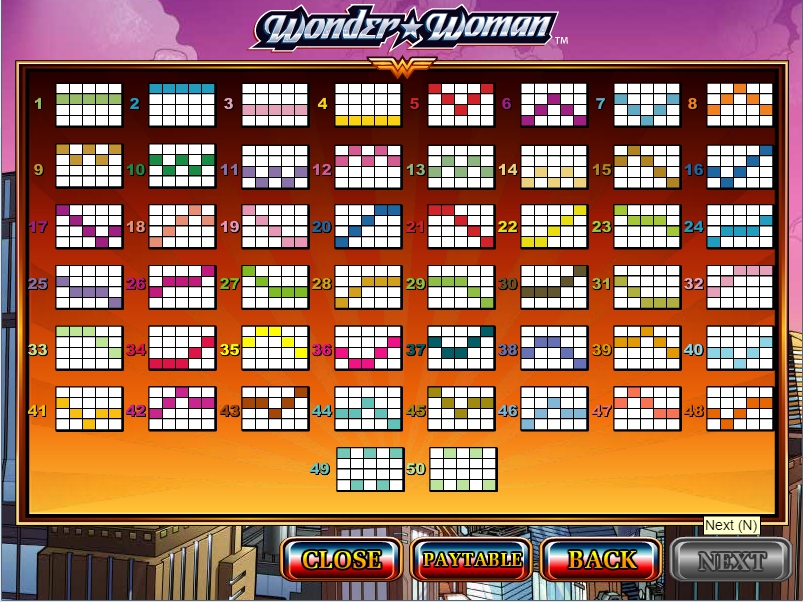 wonder woman slot machine detail image 0