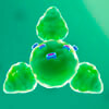 green virus with polyps - cyrus the virus