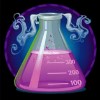 flask with preparation - dr. watts up