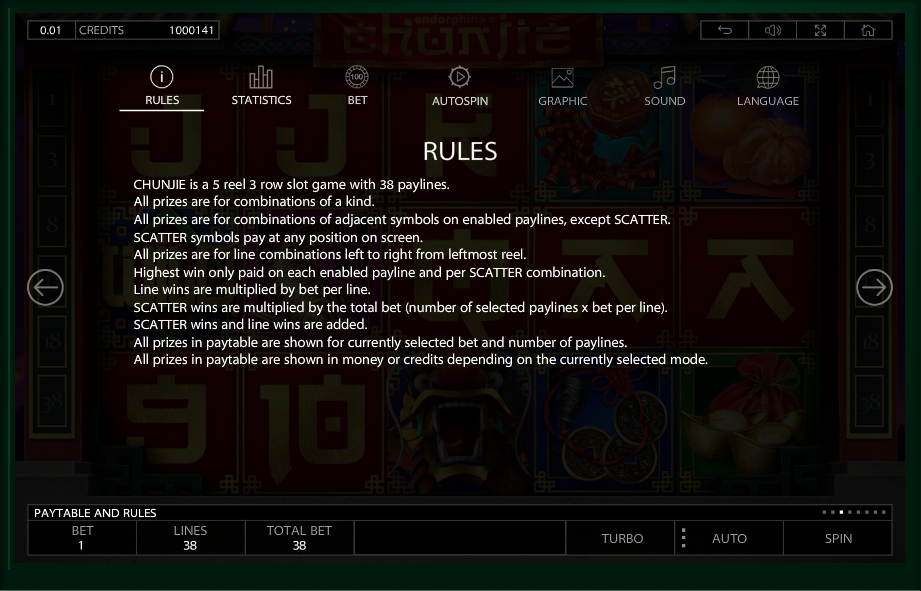 chunjie slot machine detail image 5