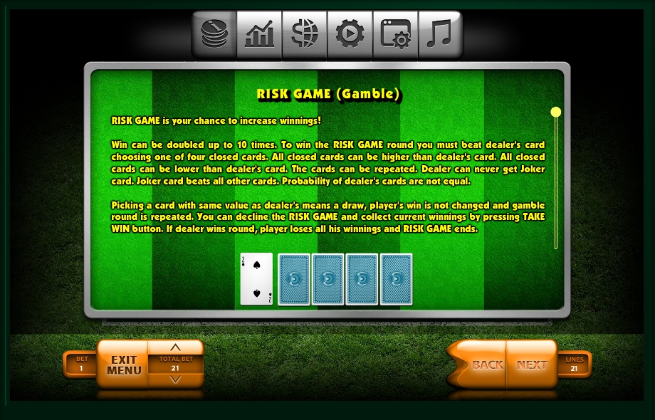 football slot machine detail image 3