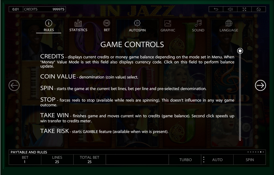 in jazz slot machine detail image 1