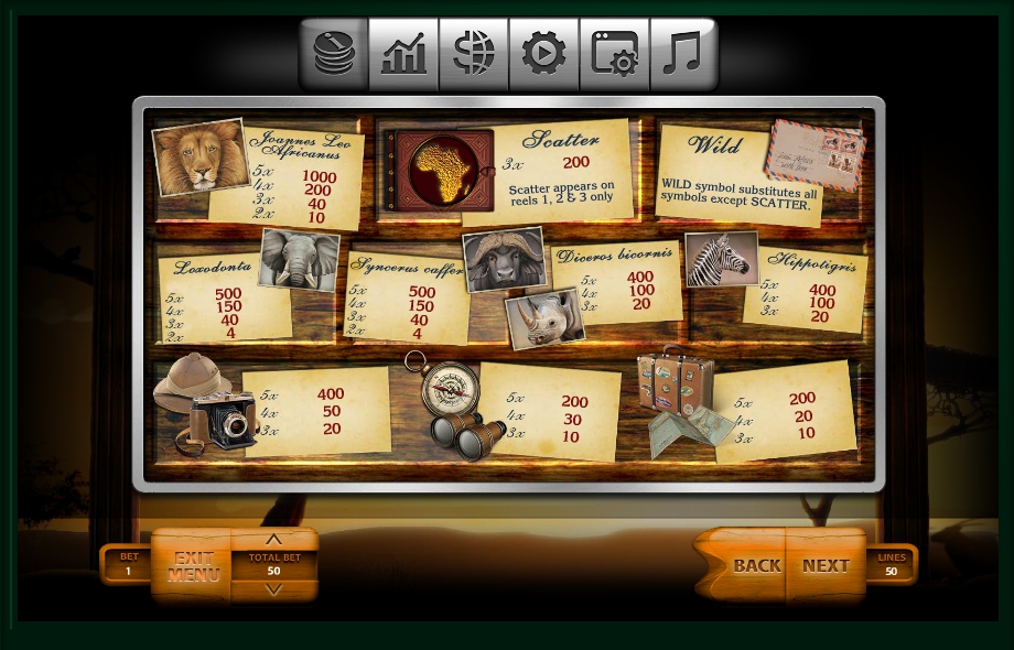 safari slot machine detail image 7