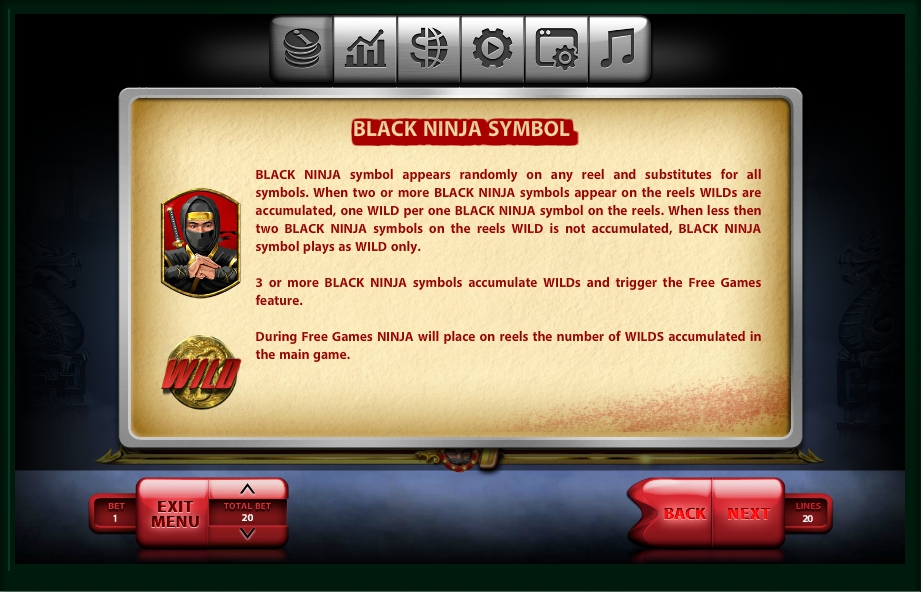 the ninja slot machine detail image 6