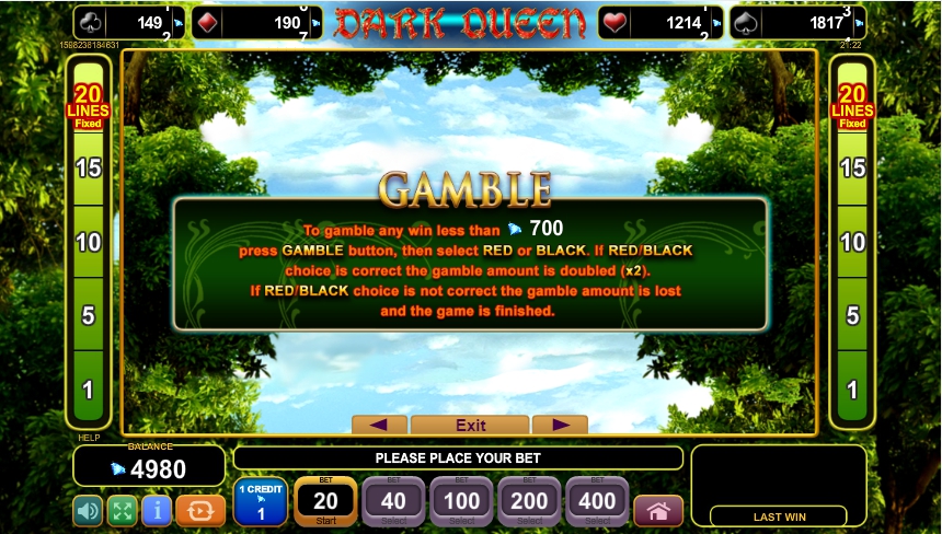 dark queen slot machine detail image 2