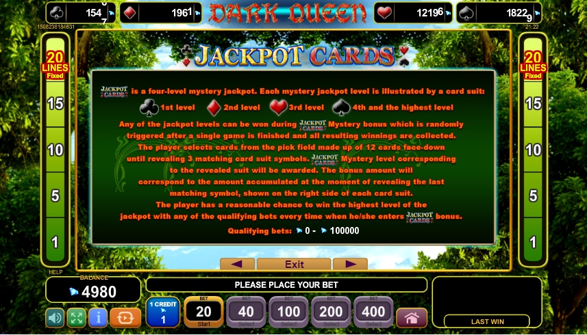 dark queen slot machine detail image 1