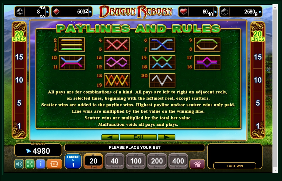 dragon reborn slot machine detail image 0