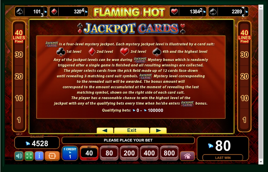 flaming hot slot machine detail image 1