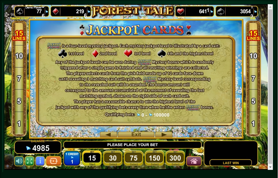 forest tale slot machine detail image 1