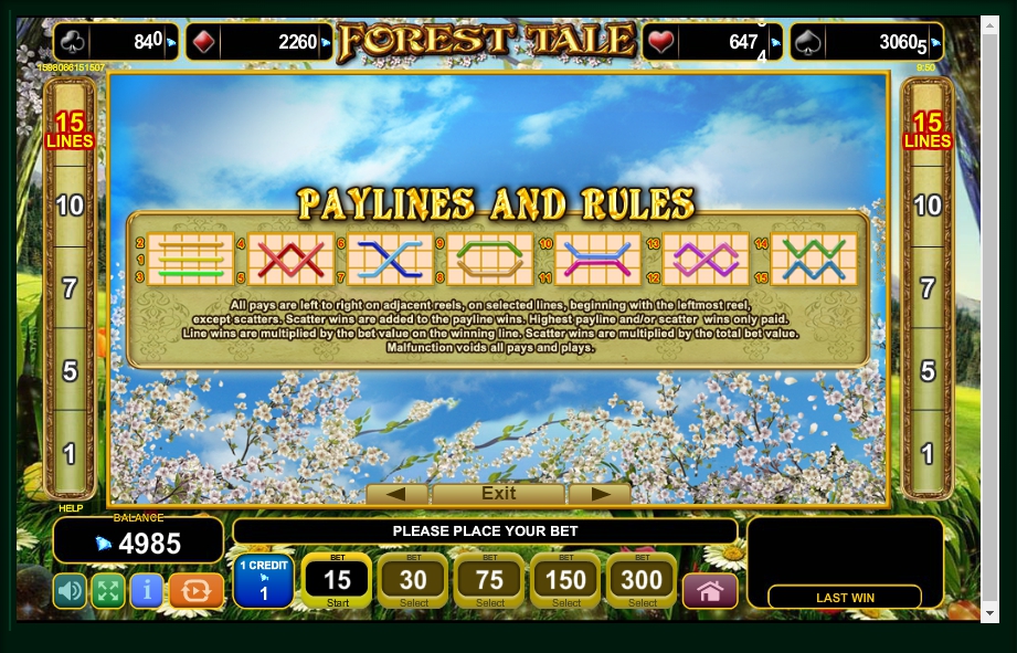 forest tale slot machine detail image 0