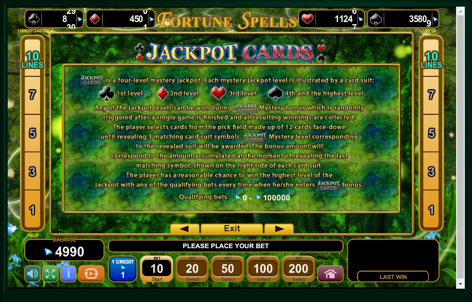 fortune spells slot machine detail image 1