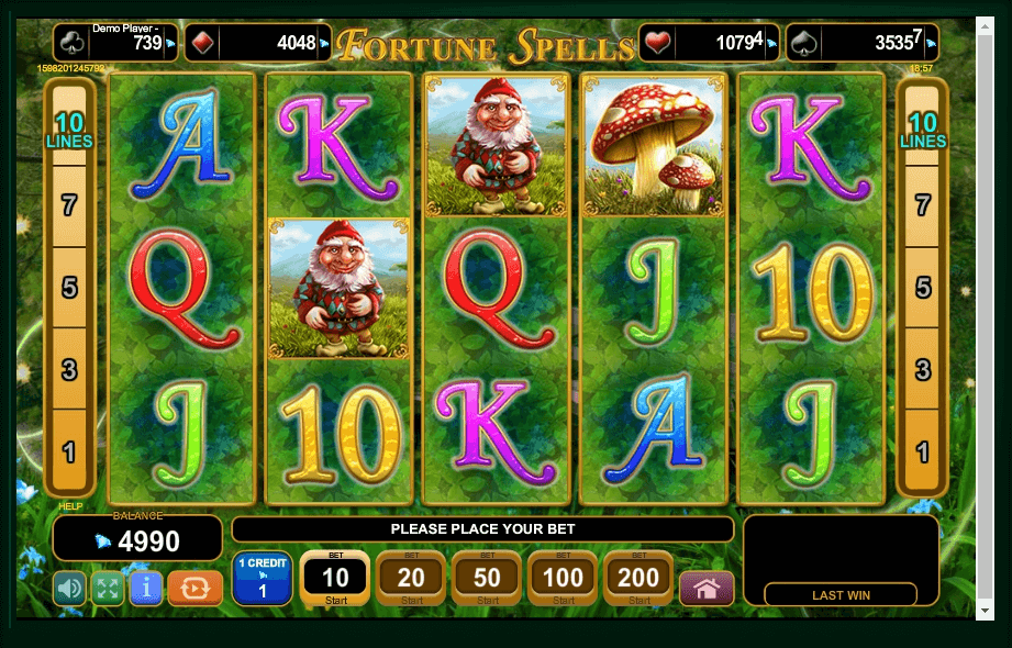 Fortune Spells slot play free