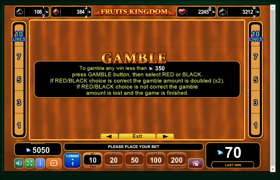 fruits kingdom slot machine detail image 2