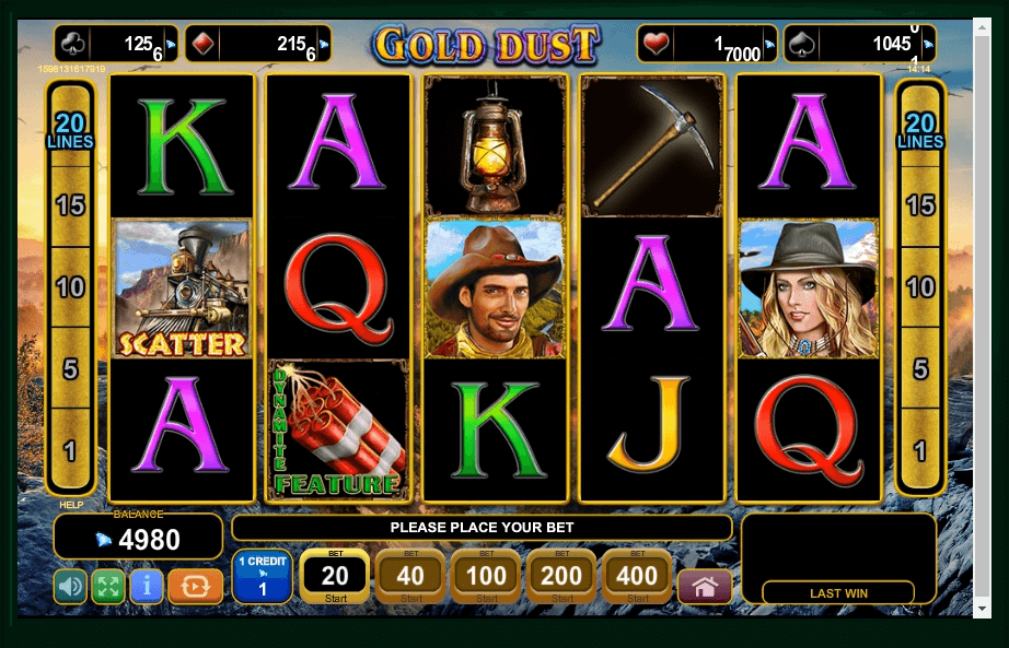 Gold Dust slot play free