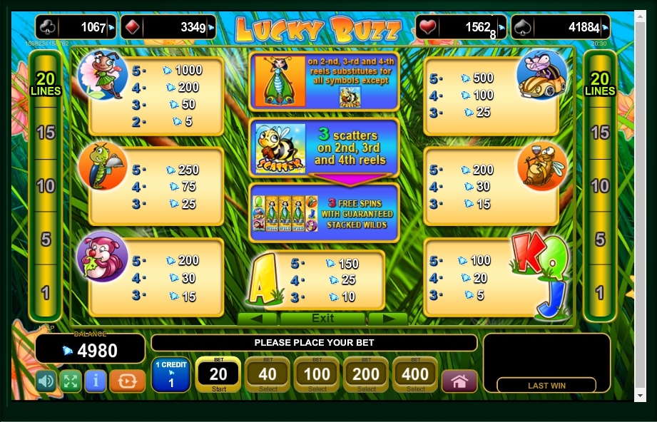 lucky buzz slot machine detail image 4