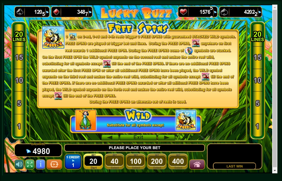lucky buzz slot machine detail image 3