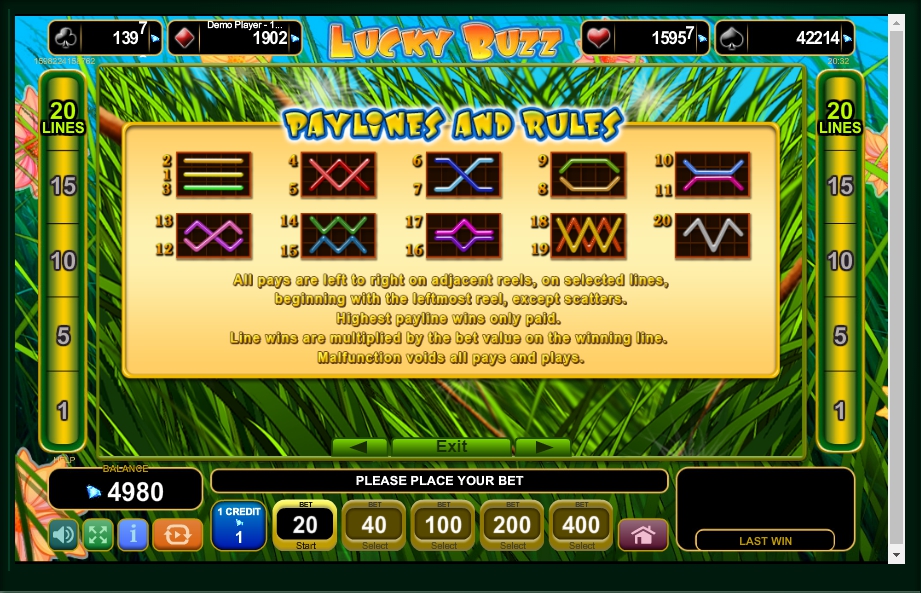 lucky buzz slot machine detail image 0