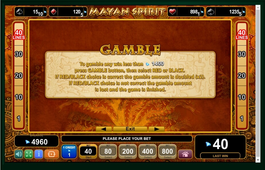 mayan spirit slot machine detail image 2
