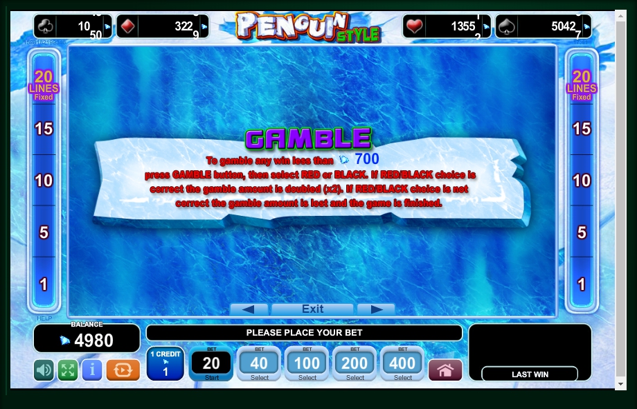 penguin style slot machine detail image 2