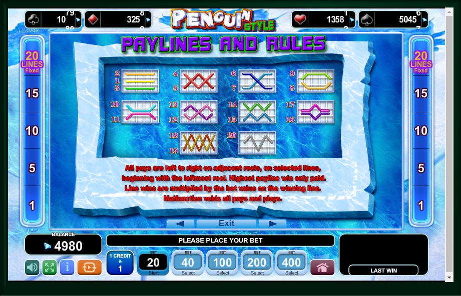 penguin style slot machine detail image 0