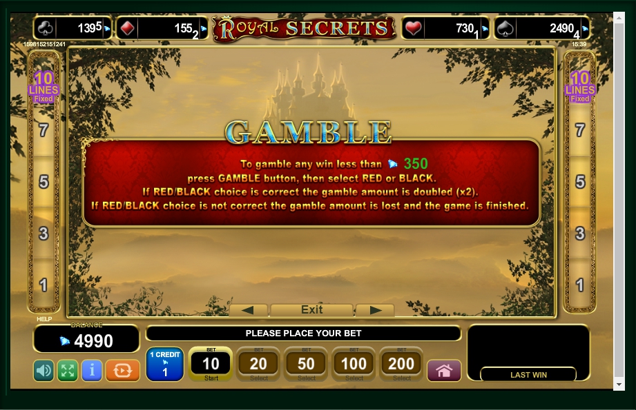 royal secrets slot machine detail image 2