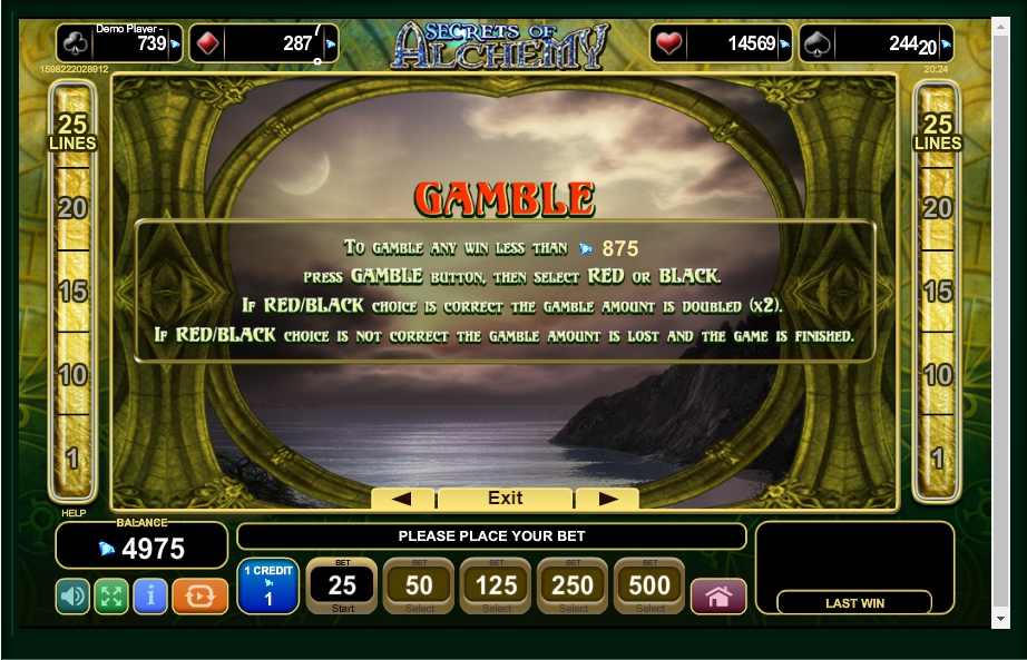 secrets of alchemy slot machine detail image 2