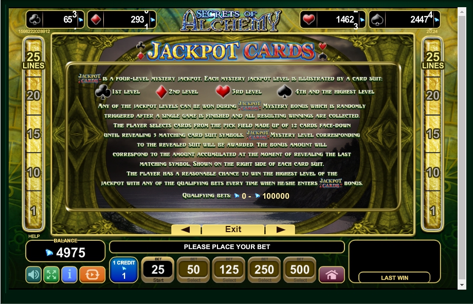 secrets of alchemy slot machine detail image 1