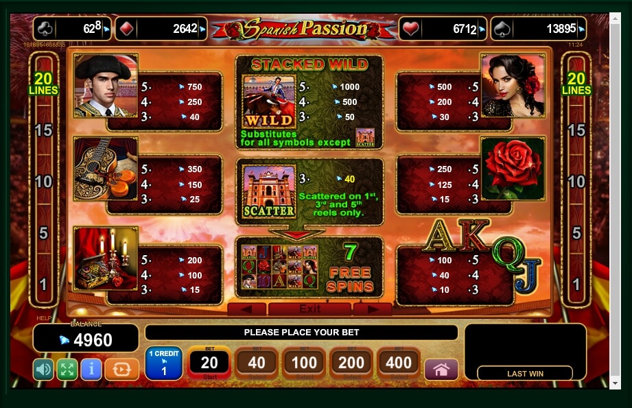 spanish passion slot machine detail image 4