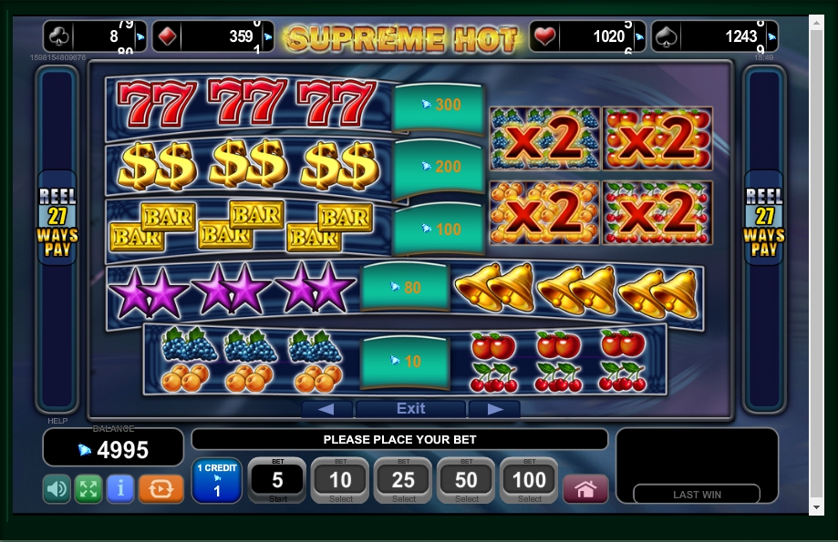 supreme hot slot machine detail image 4