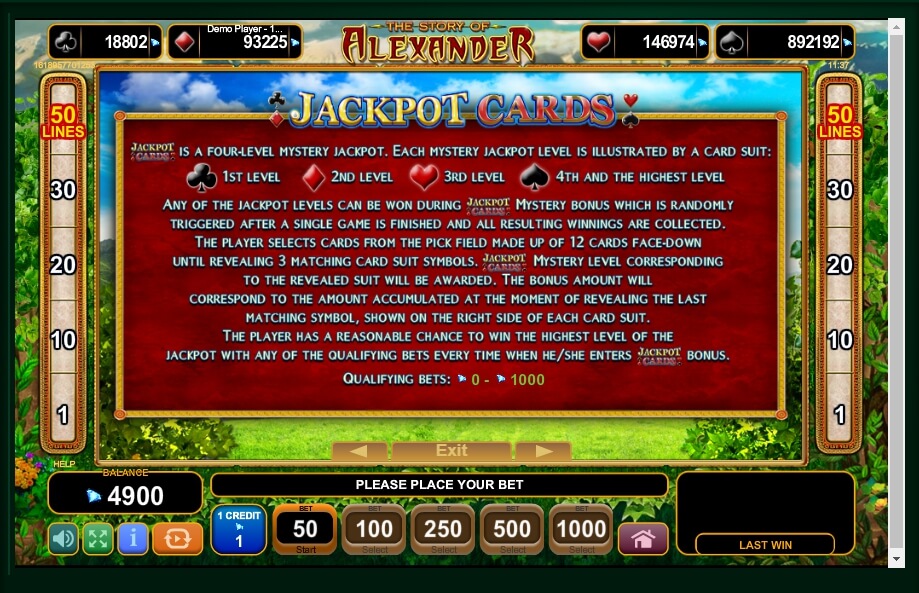 the story of alexander slot machine detail image 1