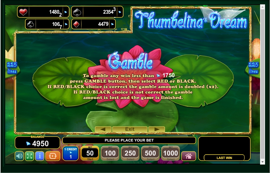 thumbelinas dream slot machine detail image 4