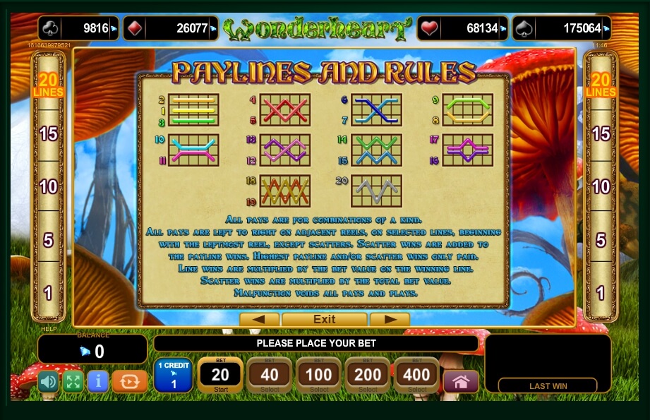 wonderheart slot machine detail image 0