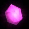 pink crystal - flux