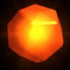 orange crystal - flux