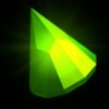 green crystal - flux