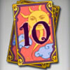 card 10 - fortune teller