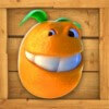 cheerful orange - funky fruits farm