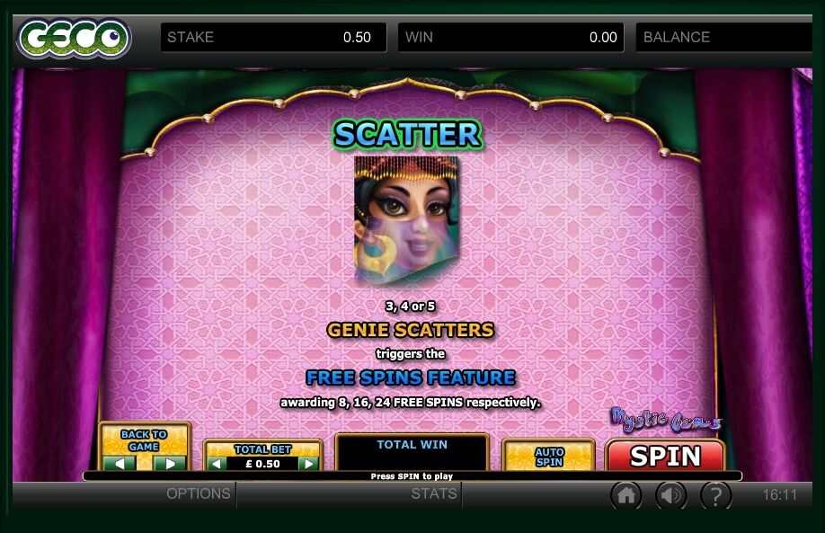 mystic gems slot machine detail image 5