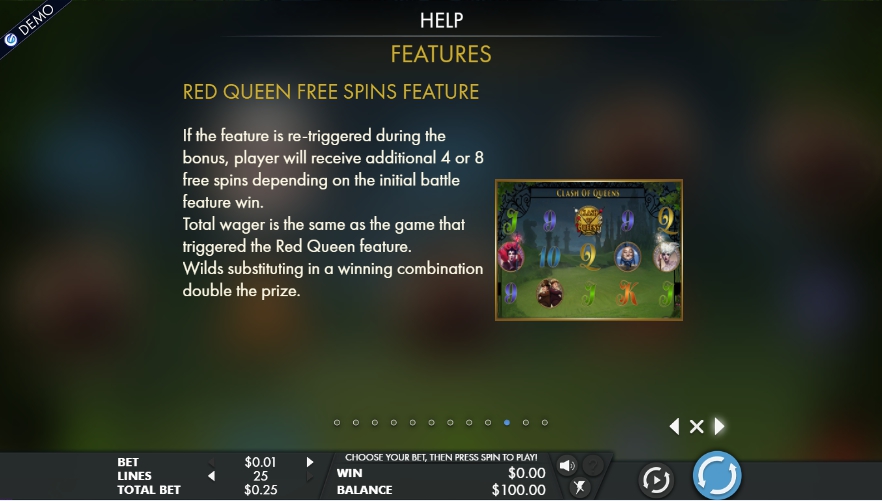 clash of queens slot machine detail image 10