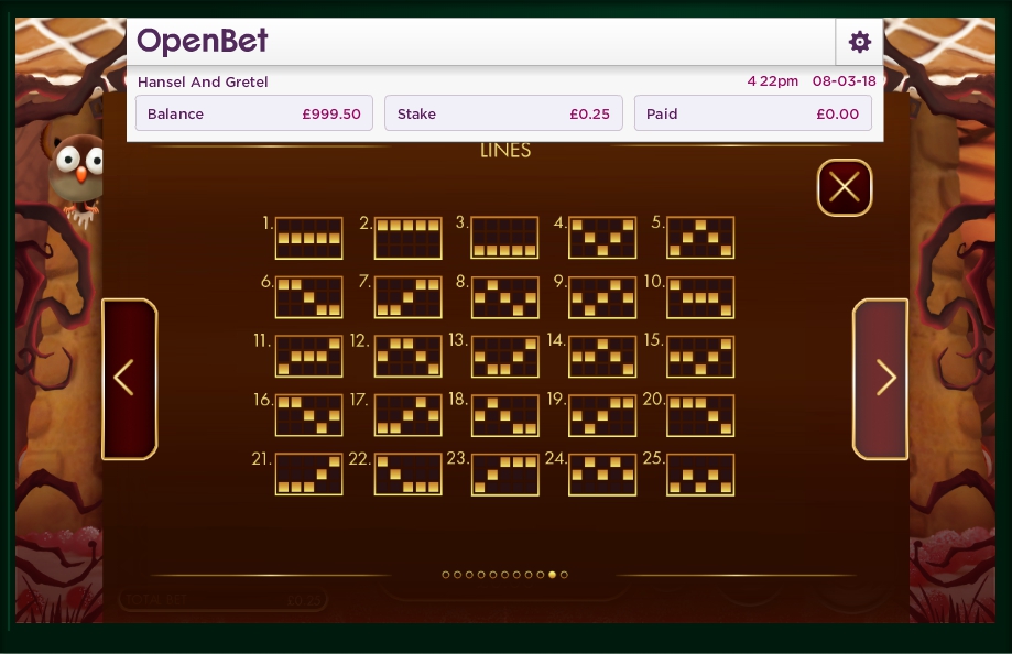 hansel and gretel slot machine detail image 9