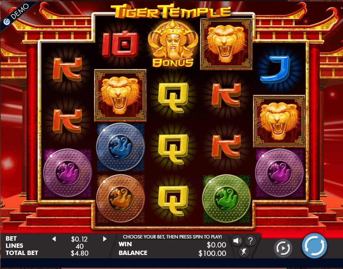 Tiger Temple slot play free