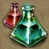 flasks with potions - great griffin