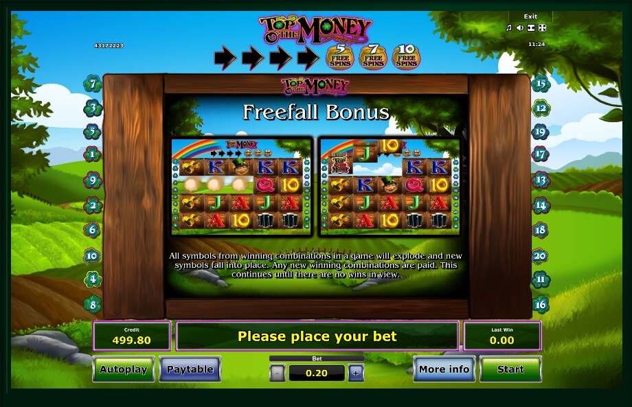 top o the money slot machine detail image 5
