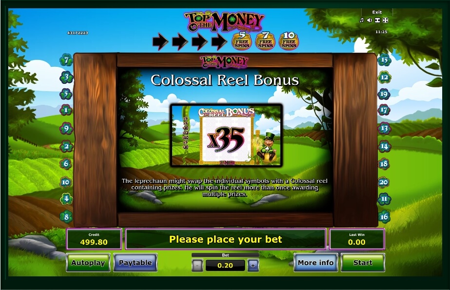 top o the money slot machine detail image 4