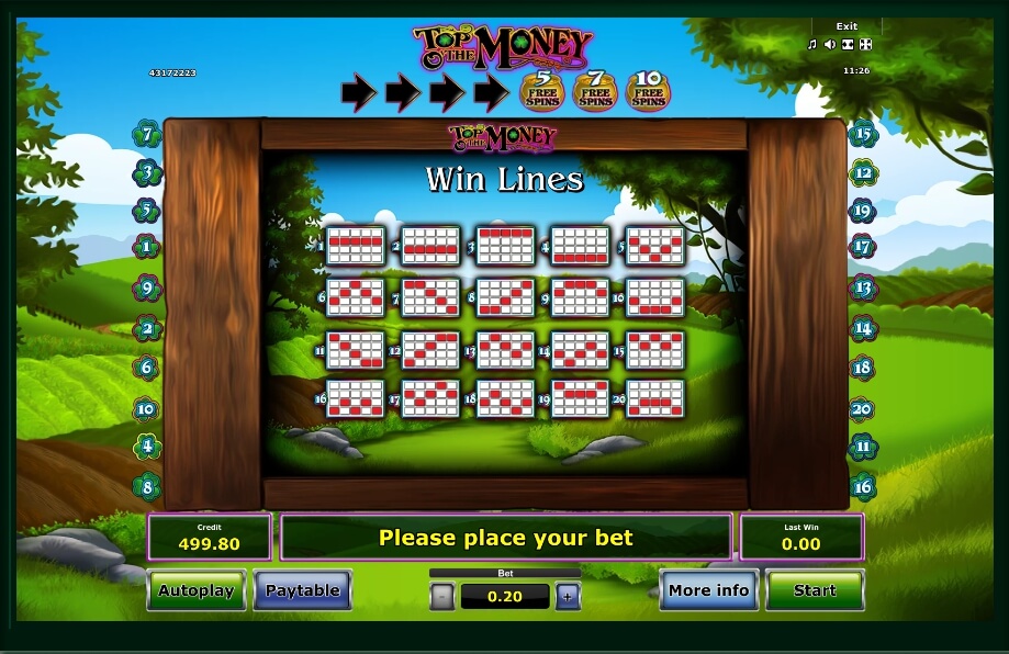 top o the money slot machine detail image 1