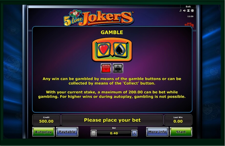 5 line jokers slot machine detail image 2