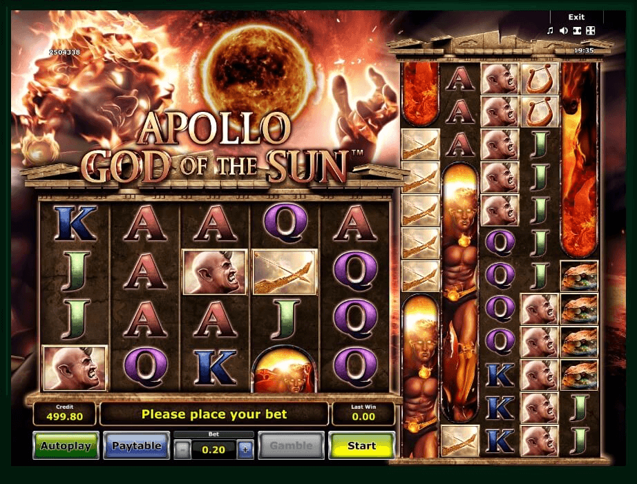 Apollo God of The Sun slot play free