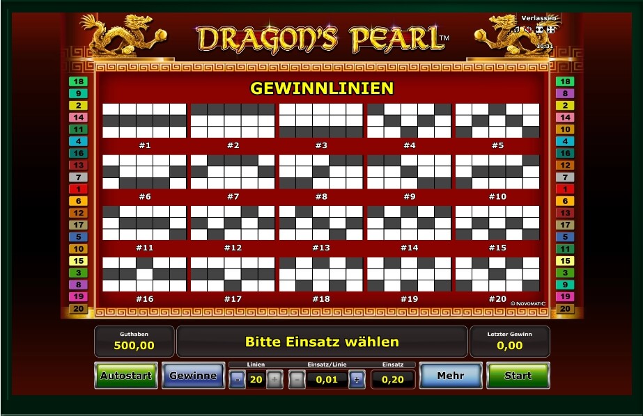 dragon’s pearl slot machine detail image 1